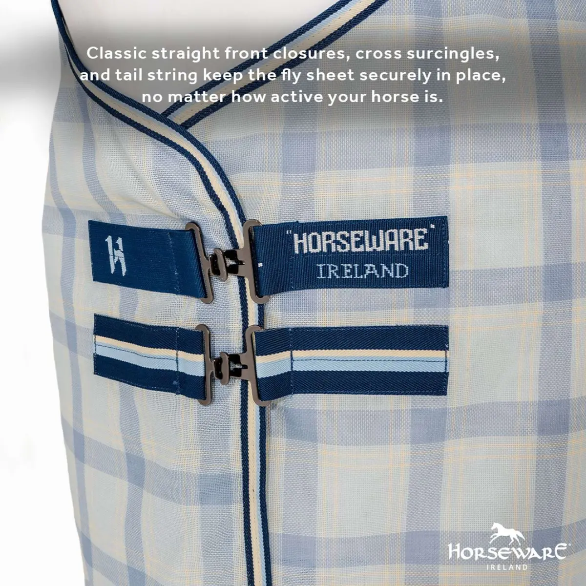Horseware Vliegendeken Newmarket Witney Navy 4
