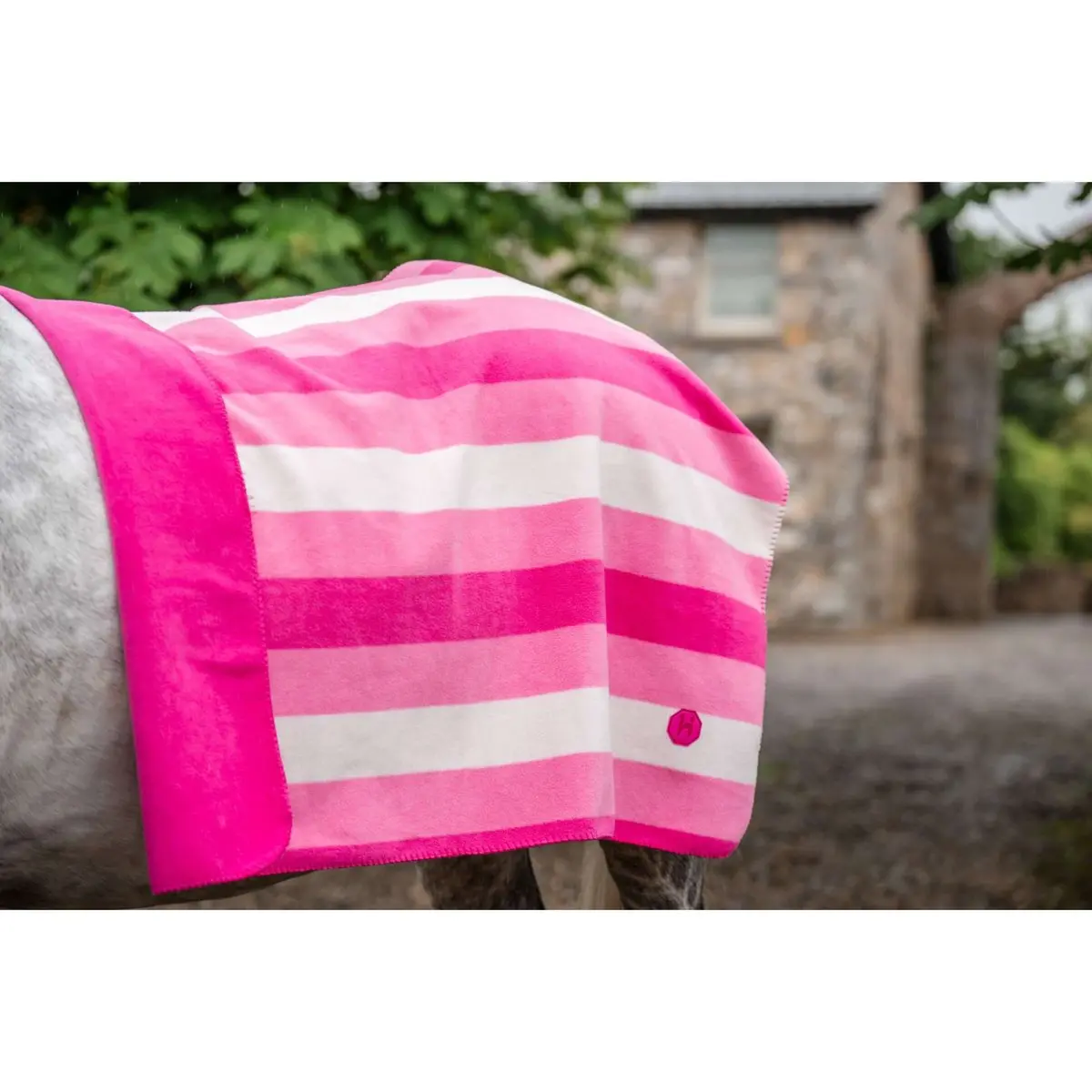 Horseware Fleecedeken Newmarket Witney Pink 1