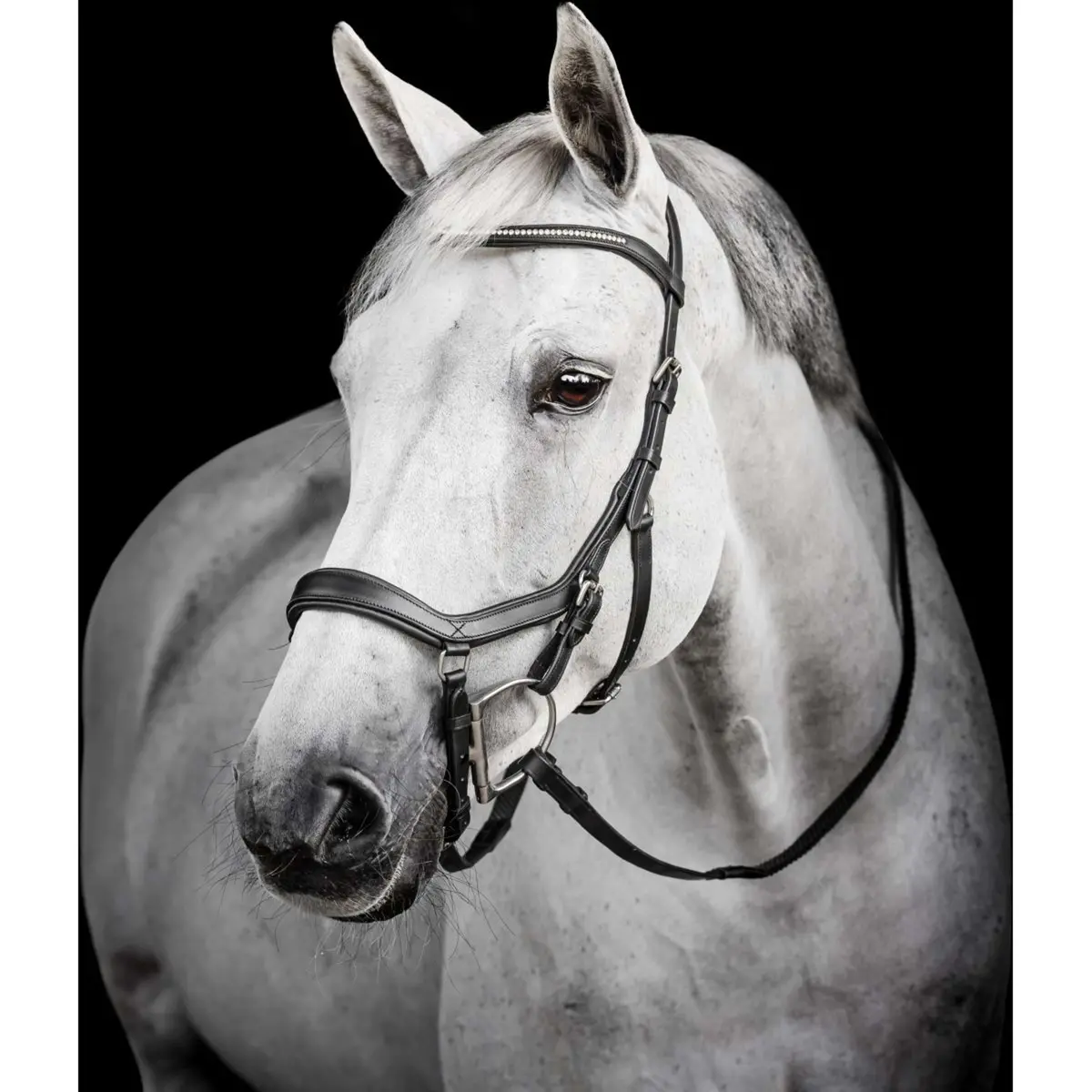 Horseware Micklem Diamante Competition Bridle Zwart 1