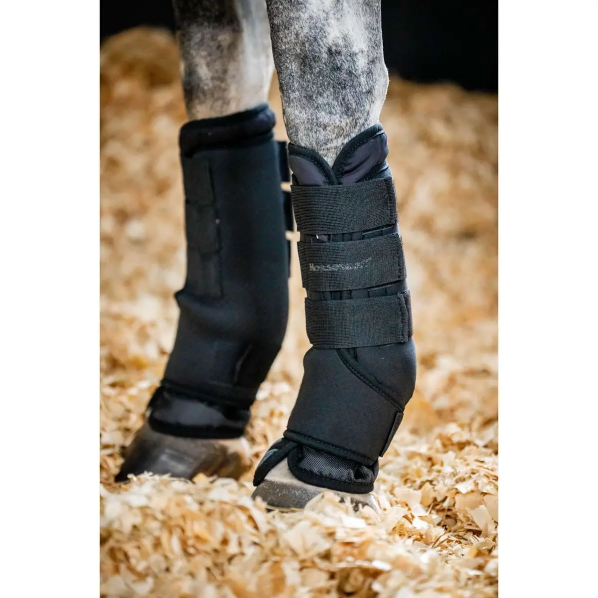 Horseware Stalbeschermers Pro Bamboo Zwart 1