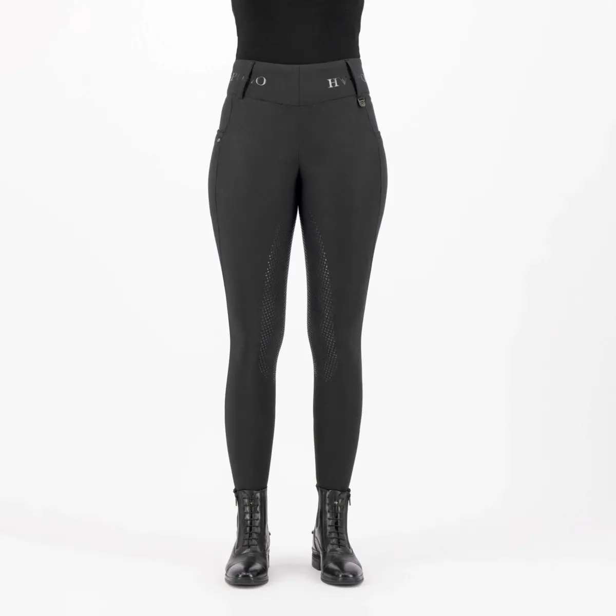 Hv Polo Rijlegging Hvpfavourite Full Grip Zwart 1
