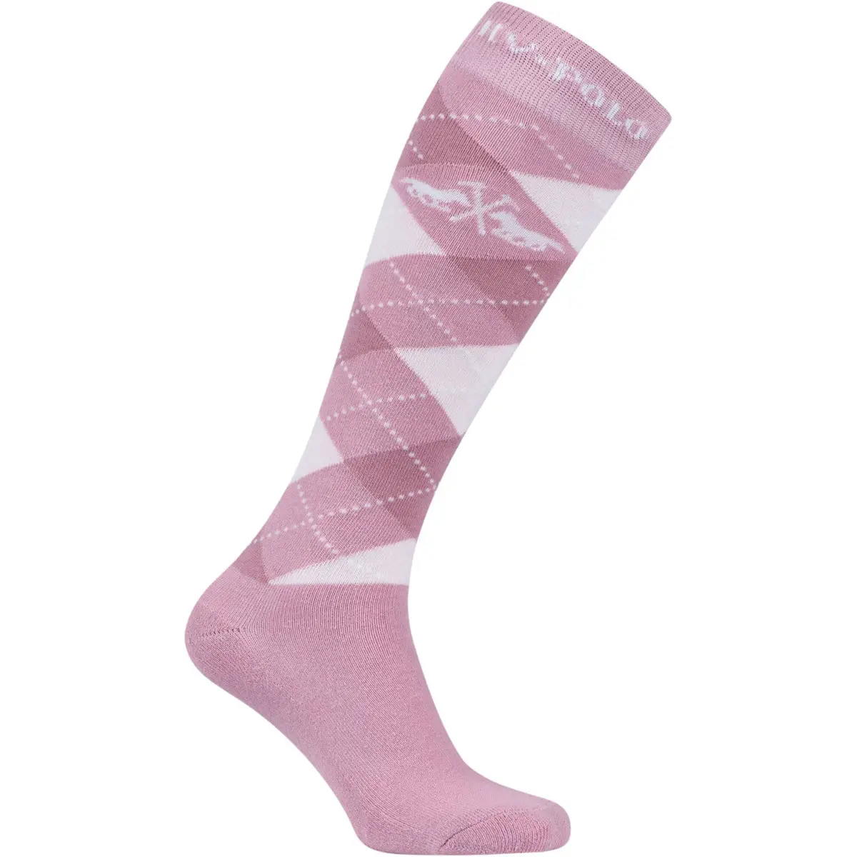 Hv Polo Rijsokken Hvpargyle Pretty Pink 1