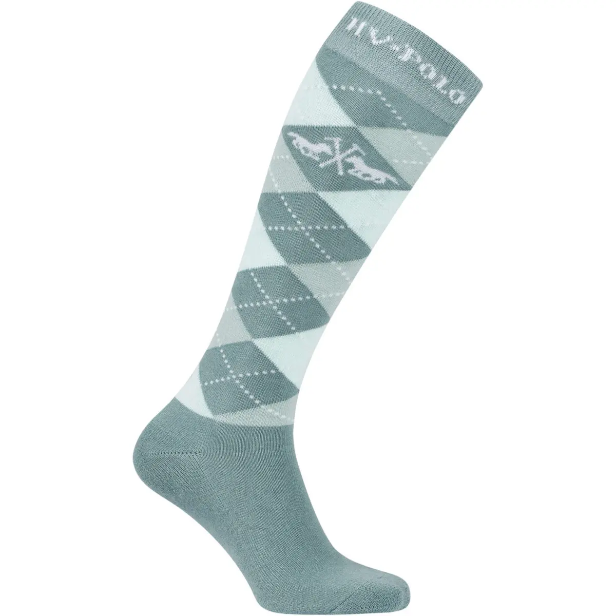 Hv Polo Rijsokken Hvpargyle Aqua Sky 1