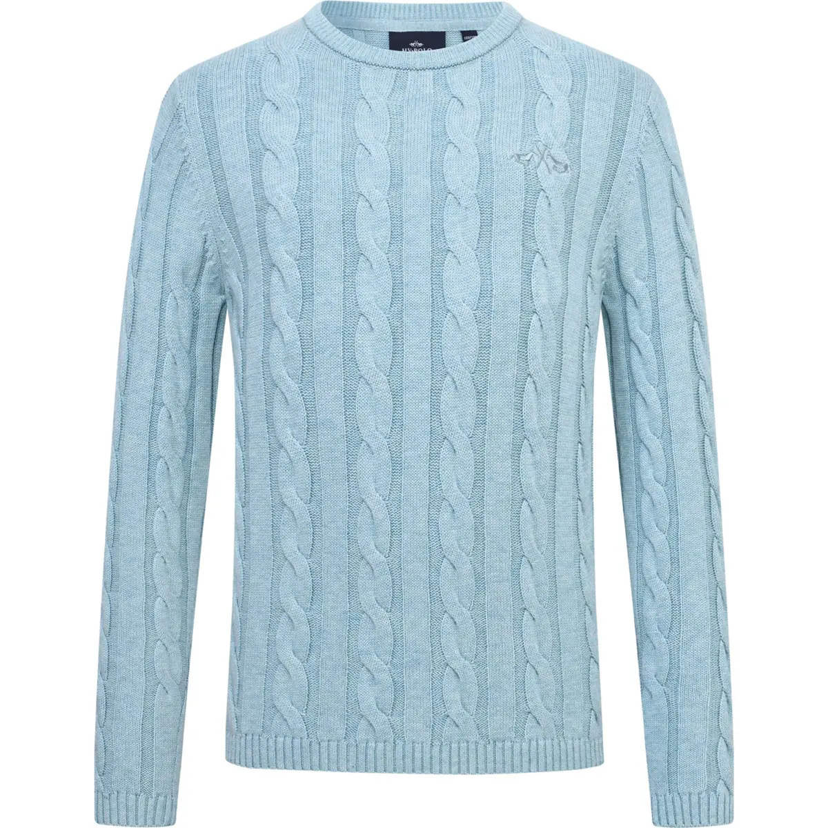 Hv Polo Pullover Hvptally Kids Aqua Sky 1