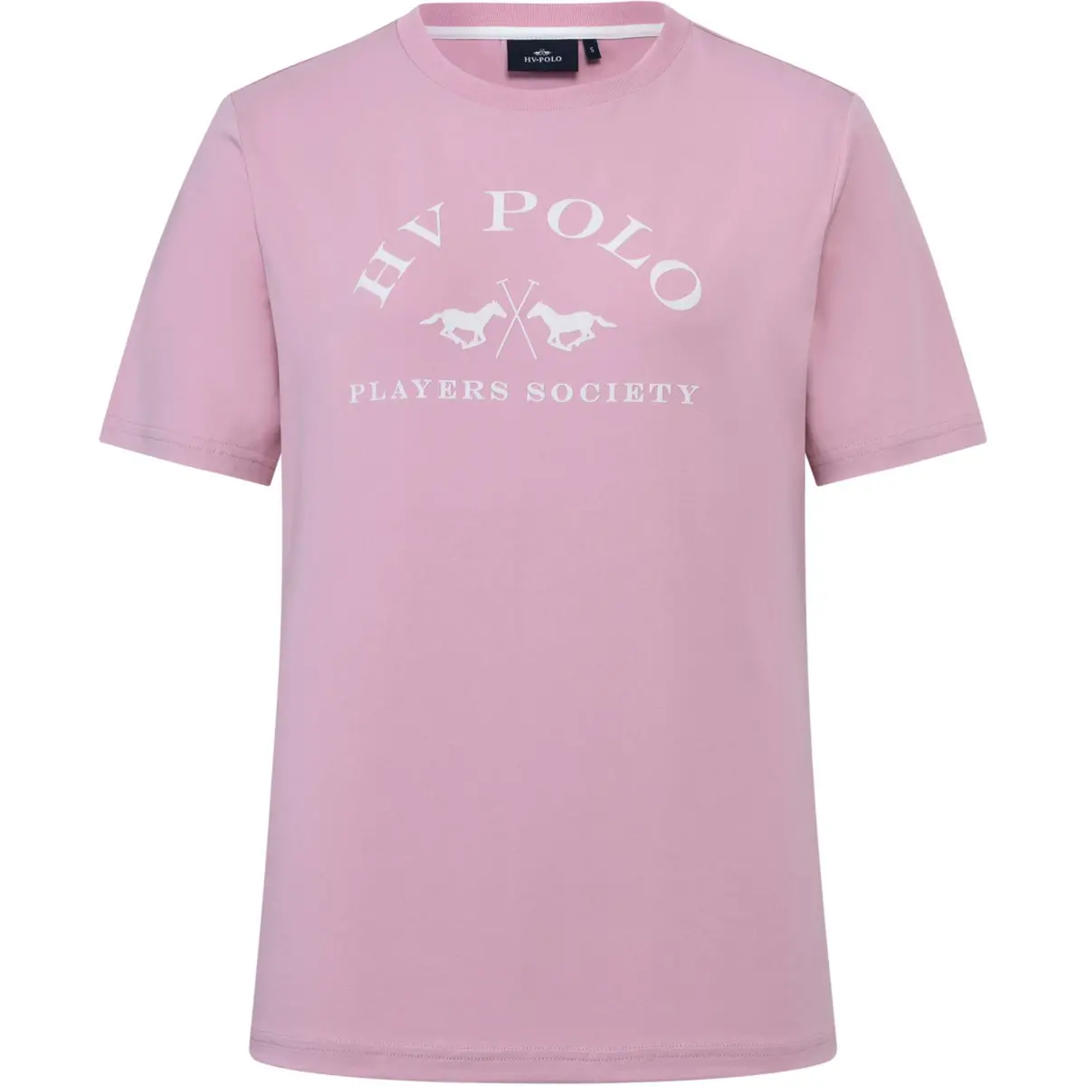 Hv Polo T-Shirt Hvpnatalie Pretty Pink 1