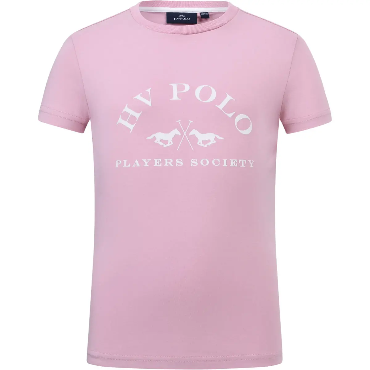 Hv Polo T-Shirt Hvpnatalie Kids Pretty Pink 1