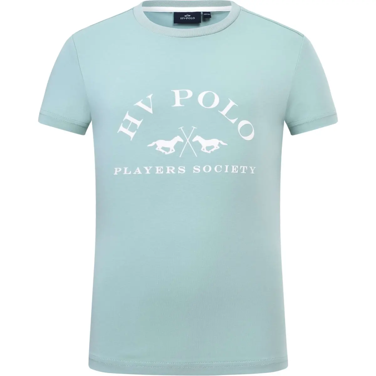 Hv Polo T-Shirt Hvpnatalie Kids Aqua Sky 1