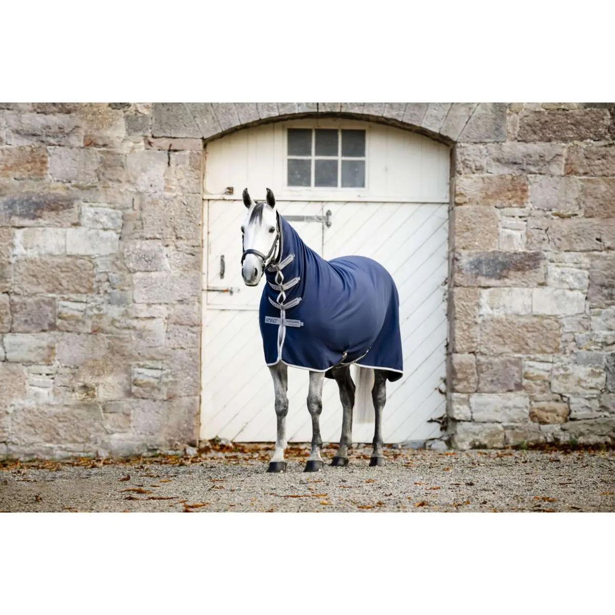 Amigo Jersey Integrated Cooler Navy/Titanium Grey/Silver 1