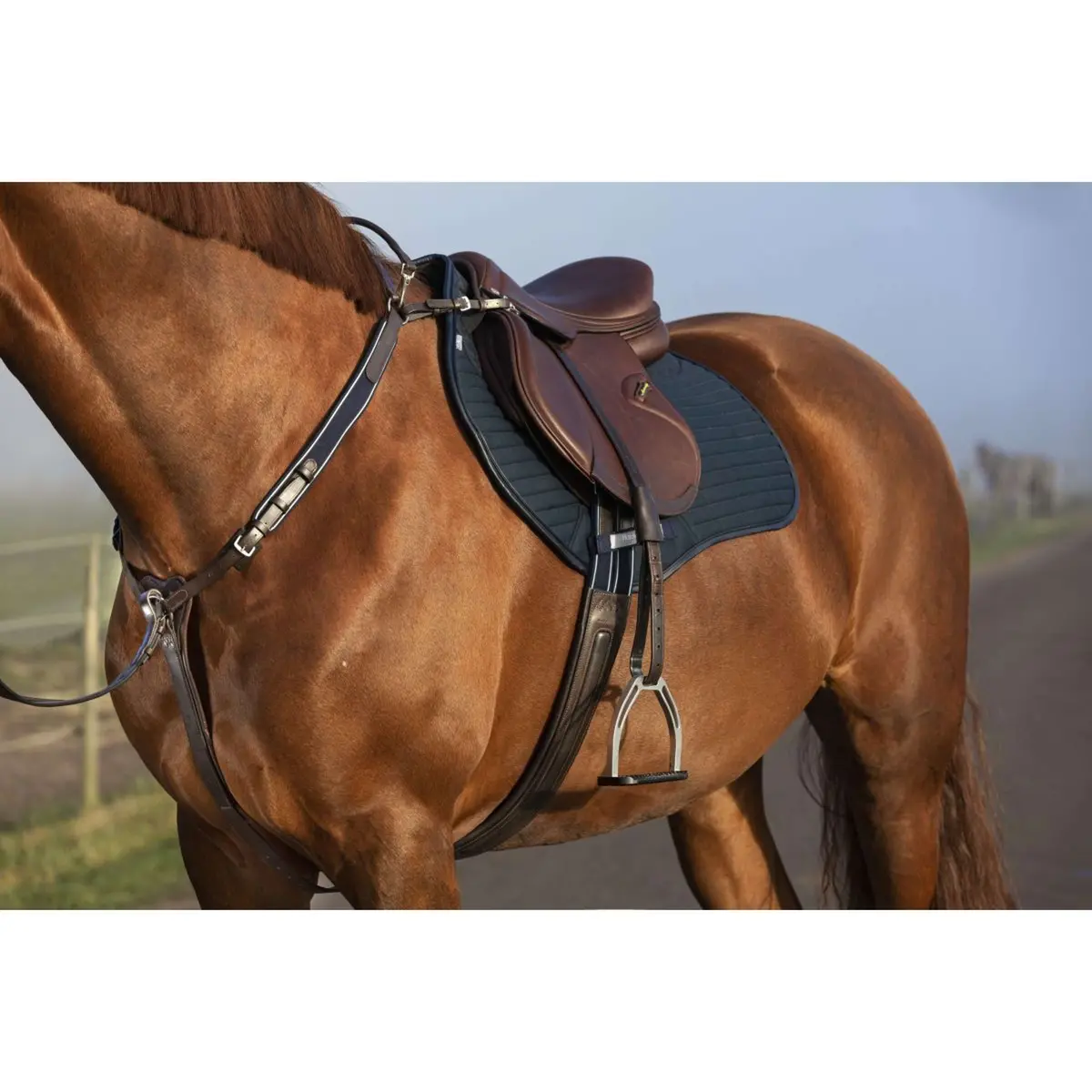 Horseware Micklem Borsttuig Met Martingaal Bruin 1
