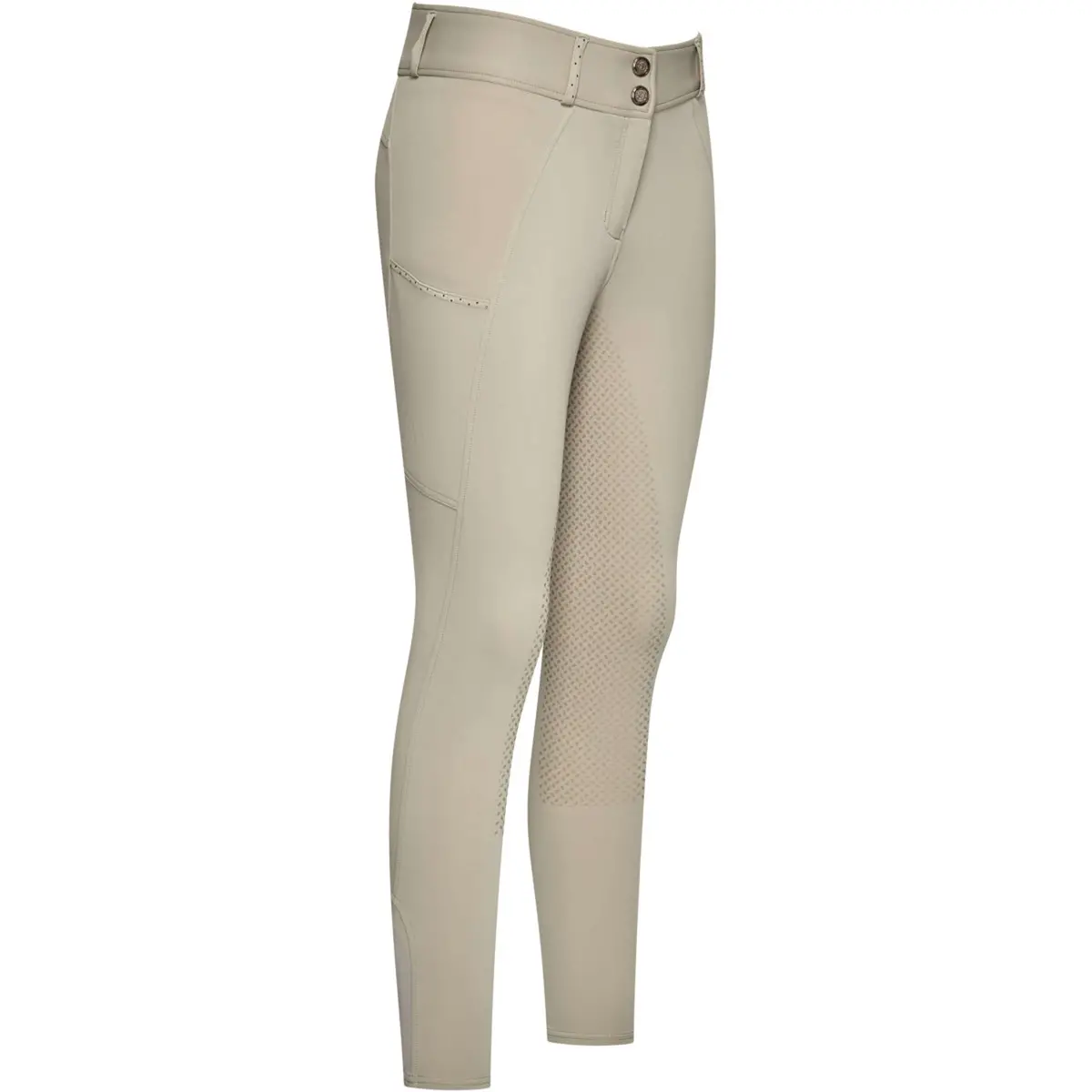 Imperial Riding Rijbroek Irhbliss Full Grip Light Olive 1