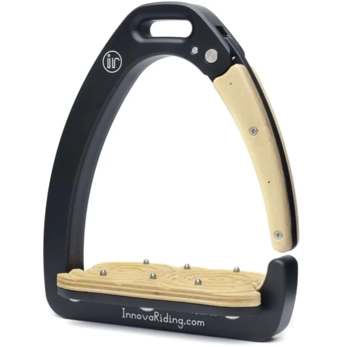 Innova Stijgbeugels Dynamic Zwart/Light Wood 1