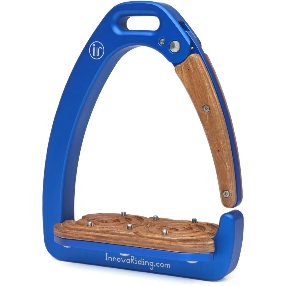 Innova Stijgbeugels Dynamic Blauw/Dark Wood 1