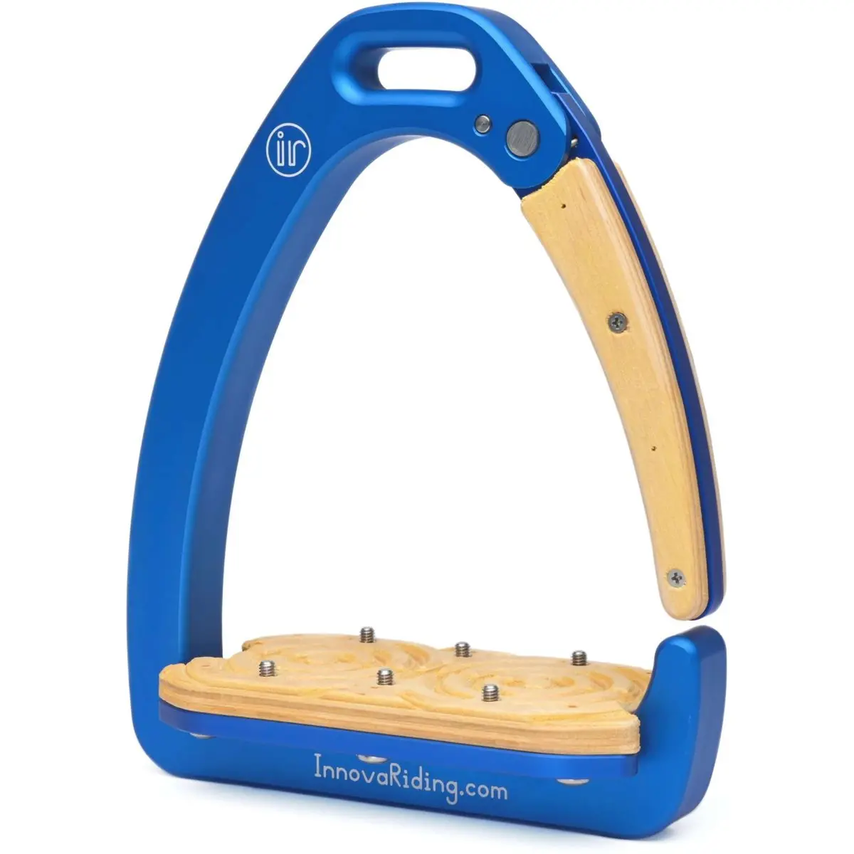 Innova Stijgbeugels Dynamic Blauw/Light Wood 1