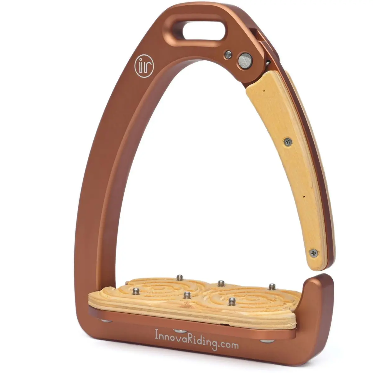 Innova Stijgbeugels Dynamic Koper/Light Wood 1