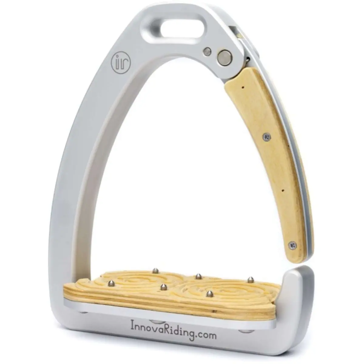 Innova Stijgbeugels Dynamic Zilver/Light Wood 1