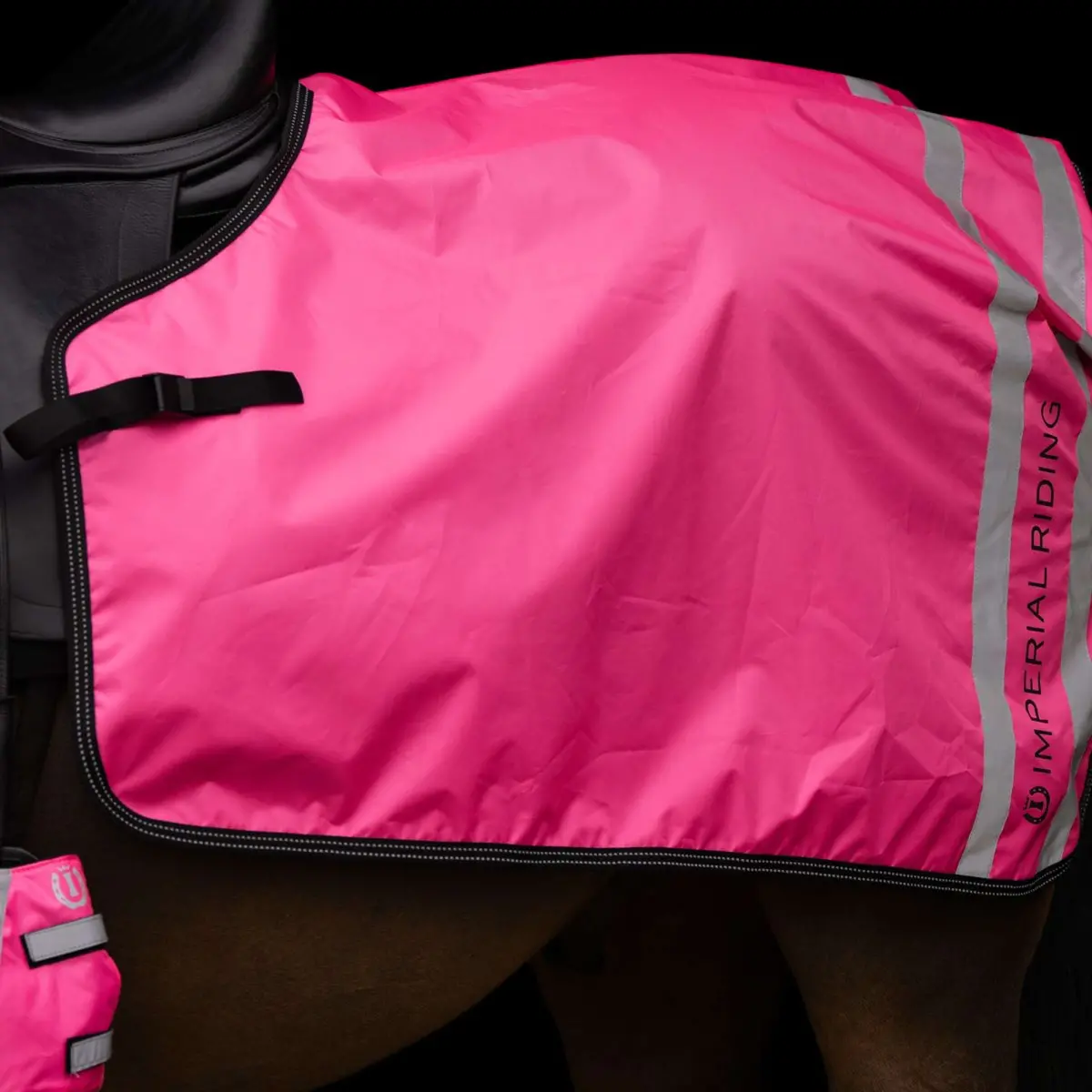 Imperial Riding Uitrijdeken Irhreflective Neon Pink 1