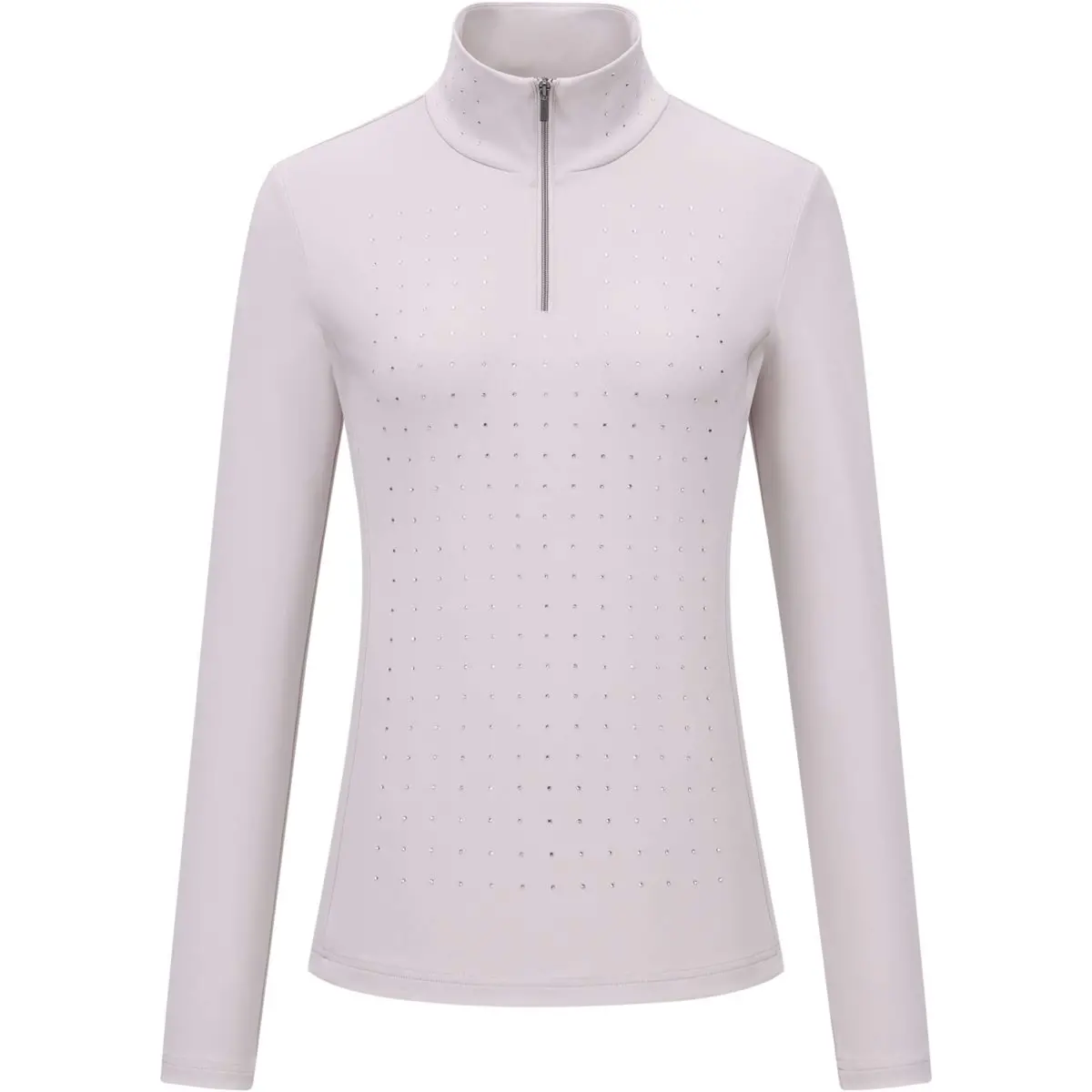 Imperial Riding Shirt Irhbelle Sparkle Lange Mouwen Grijs/Zand 1