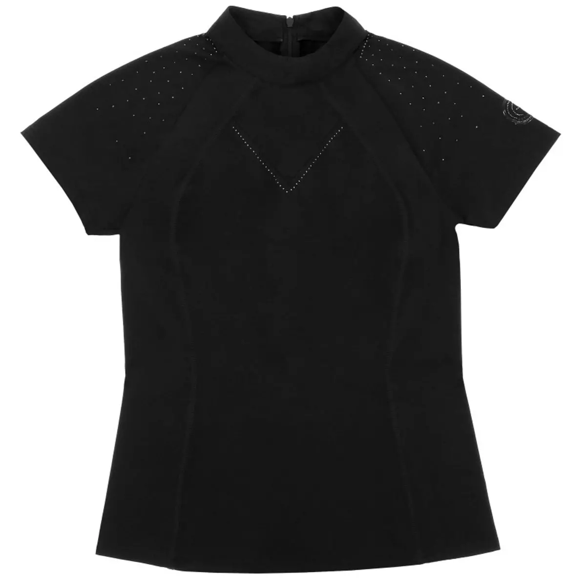 Equithème Polo Claudia Zwart 1