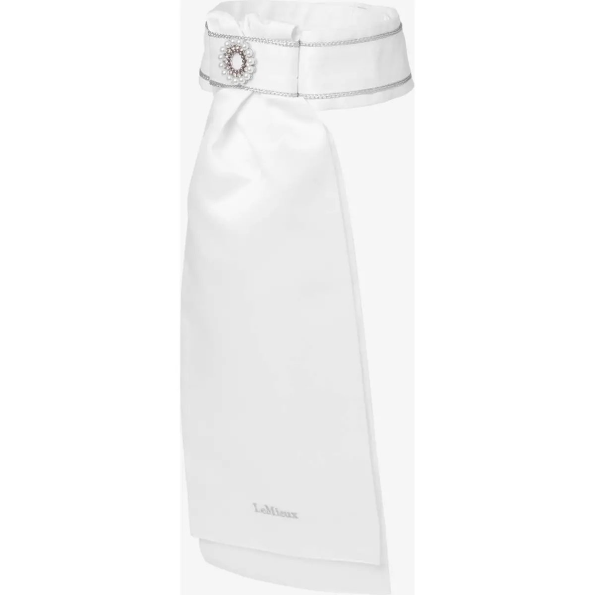 Lemieux Plastron Sparkle Wit 1