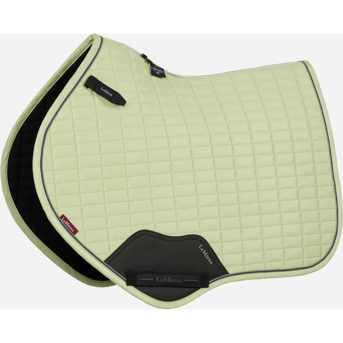 Lemieux Zadeldekje Suede Close Contact Square Springen Macaron 1