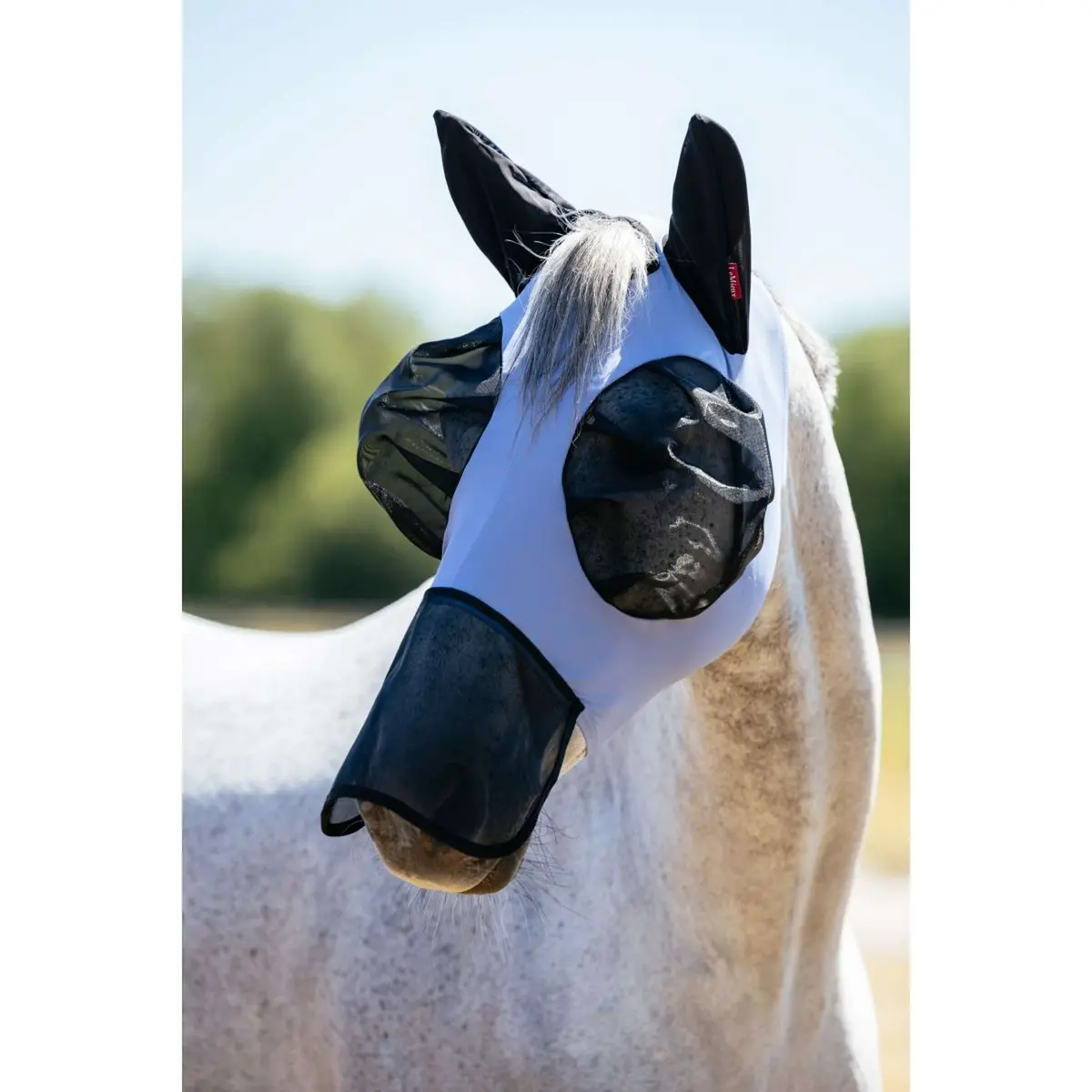 Lemieux Vliegenmasker Bug Relief Met Neusnetje Powder Blue 1