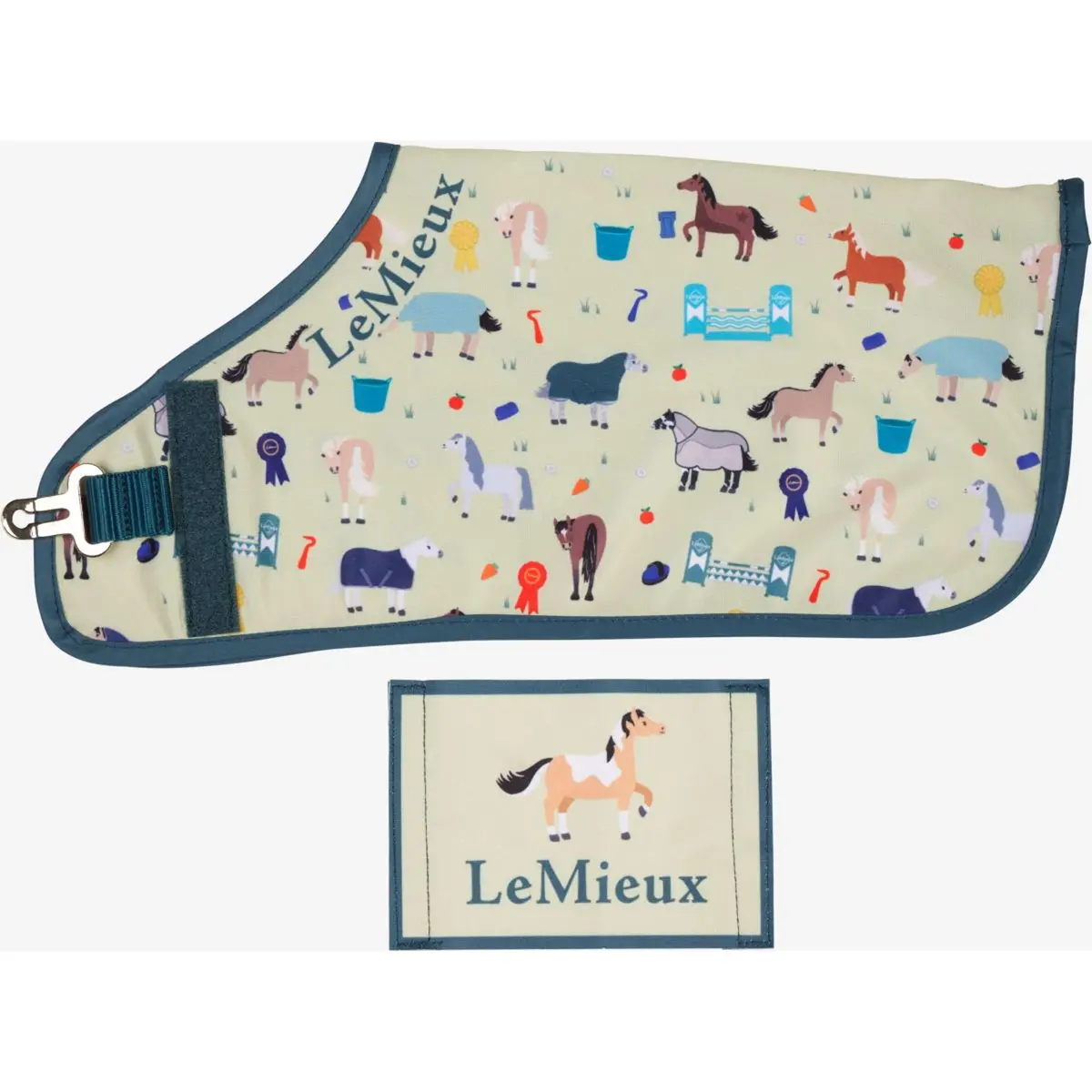 Lemieux Toy Pony Printed Deken Macaron 1