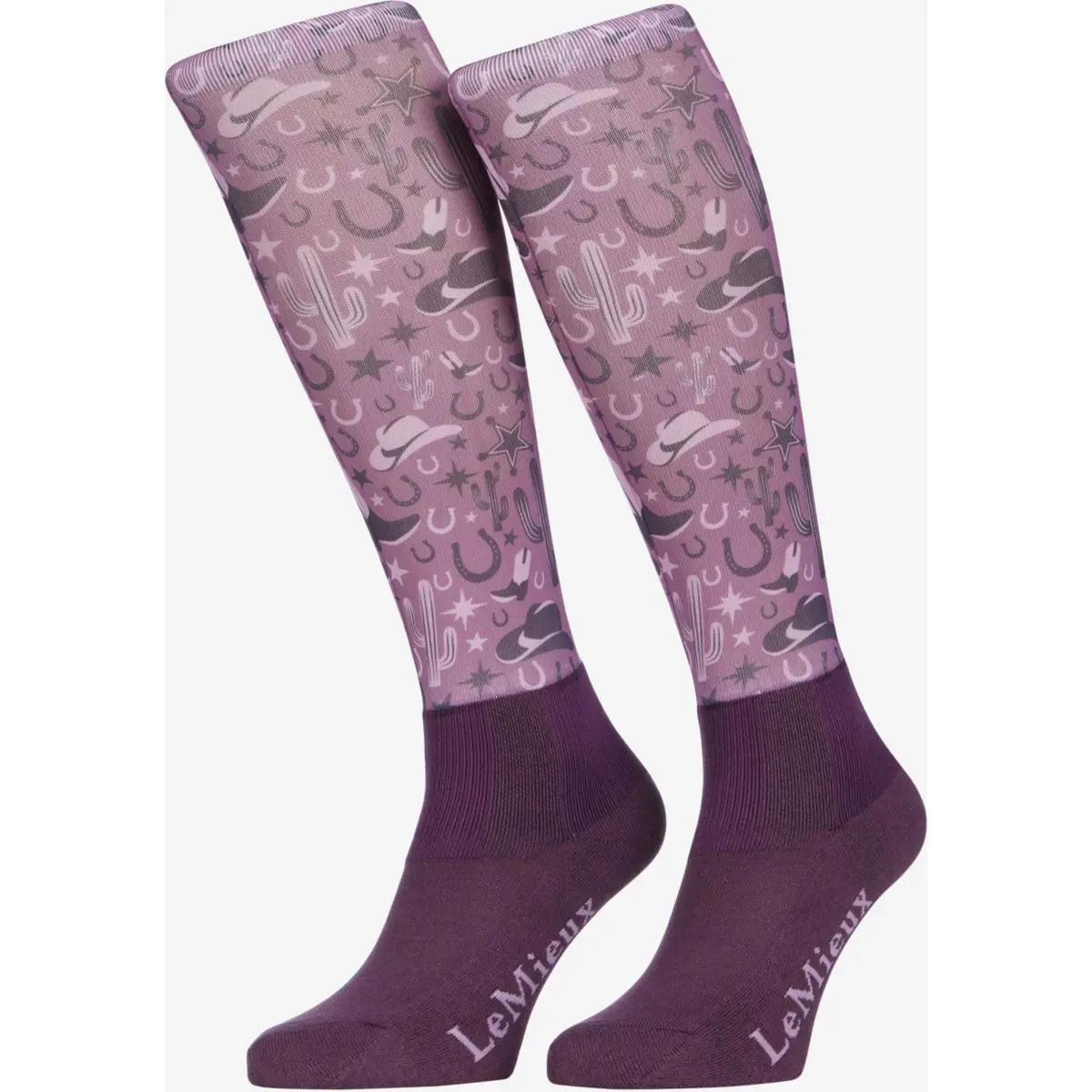 Lemieux Sokken Footsie Western Roze 1