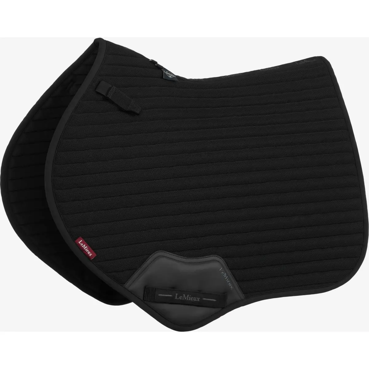 Lemieux Zadeldekje Air-Tek Mesh Close Contact Square Springen Zwart 1