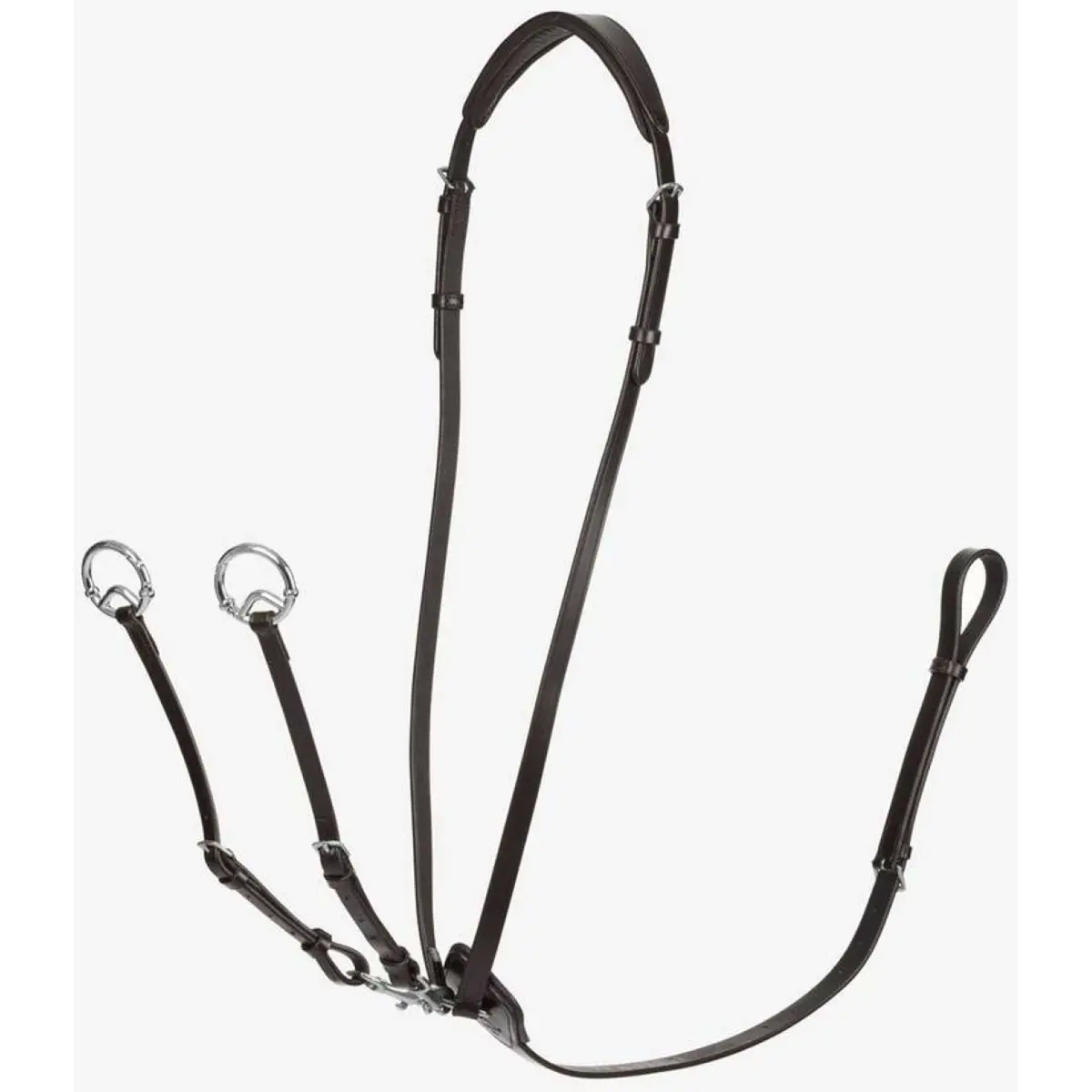 Lemieux Martingaal Kudos Running Brown/Silver 1