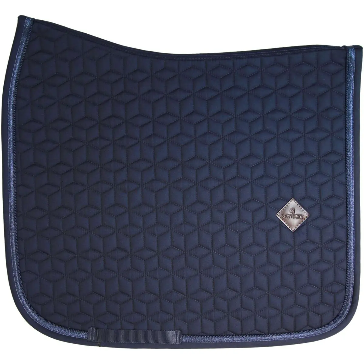 Kentucky Zadeldekje Glitter Rope Dressuur Navy 1