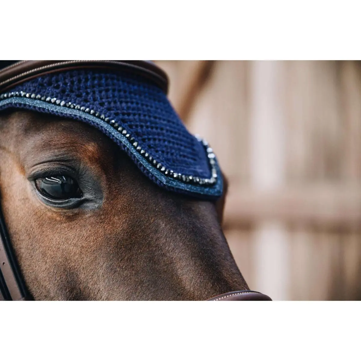 Kentucky Oornetje Wellington Glitter Navy 1