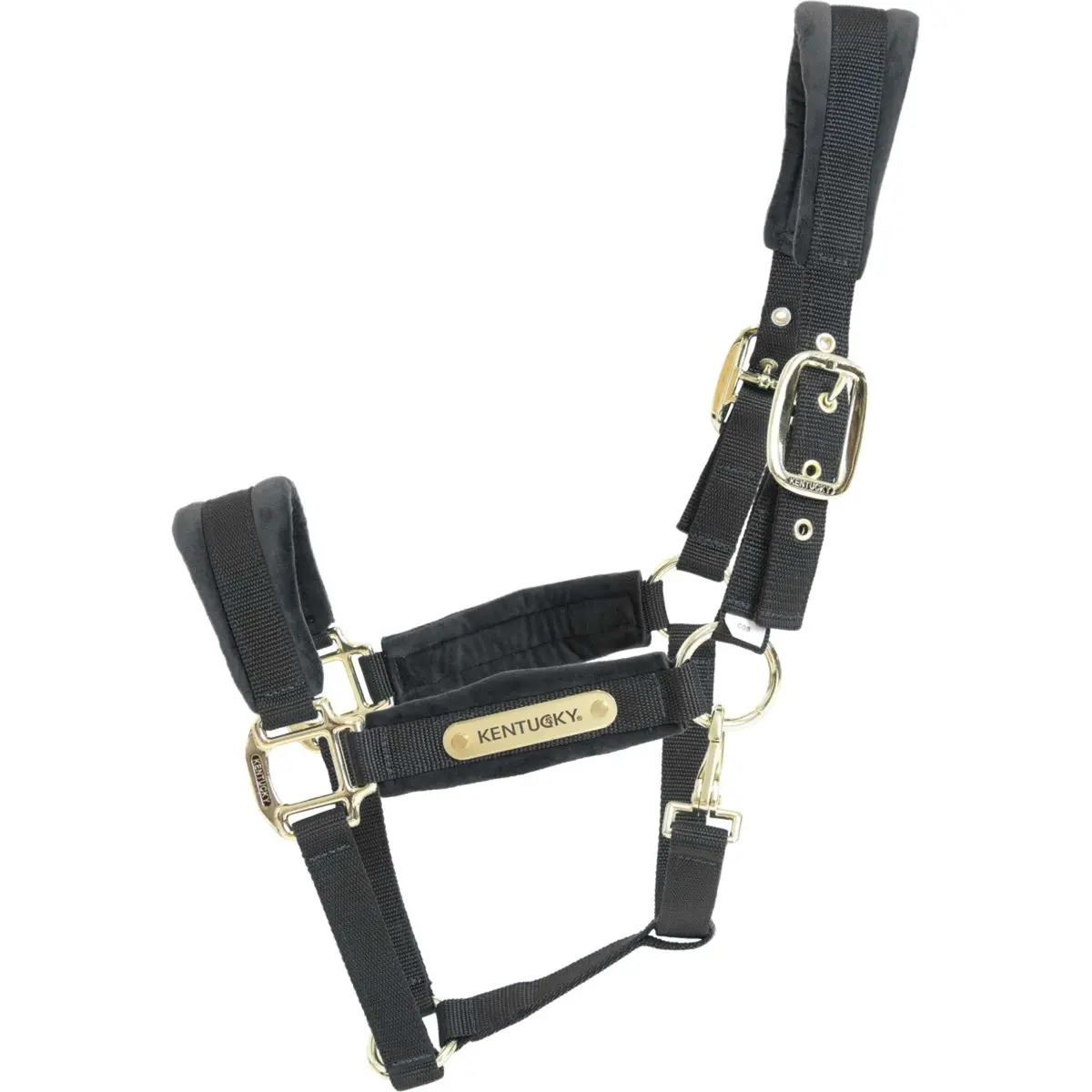 Kentucky Halster Velvet Zwart 1
