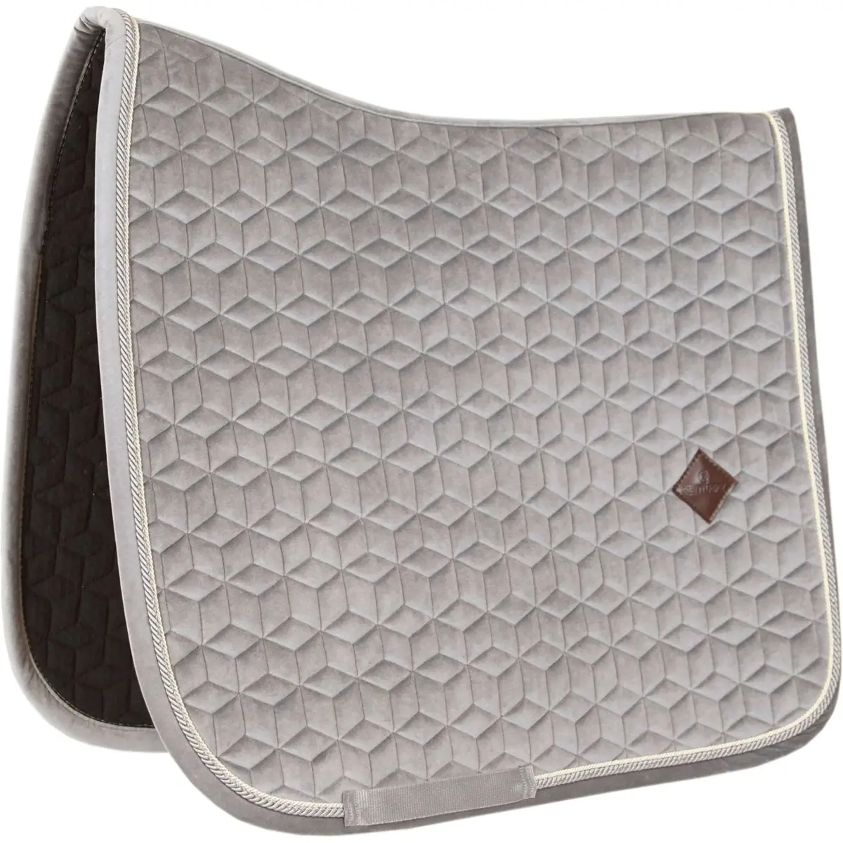 Kentucky Zadeldekje Basic Velvet Dressuur Beige 1