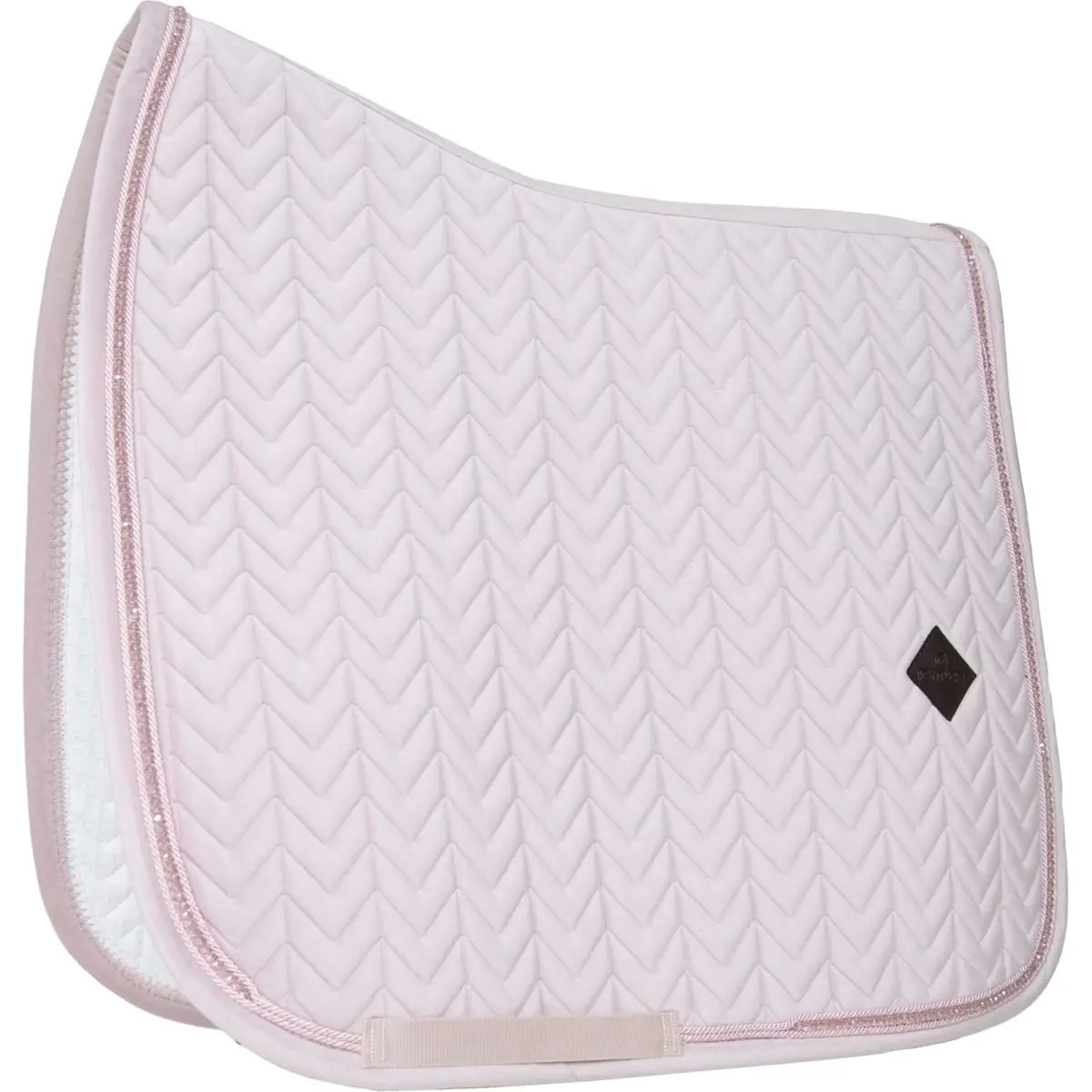 Kentucky Zadeldekje Velvet Pearls Dressuur Soft Rose 1