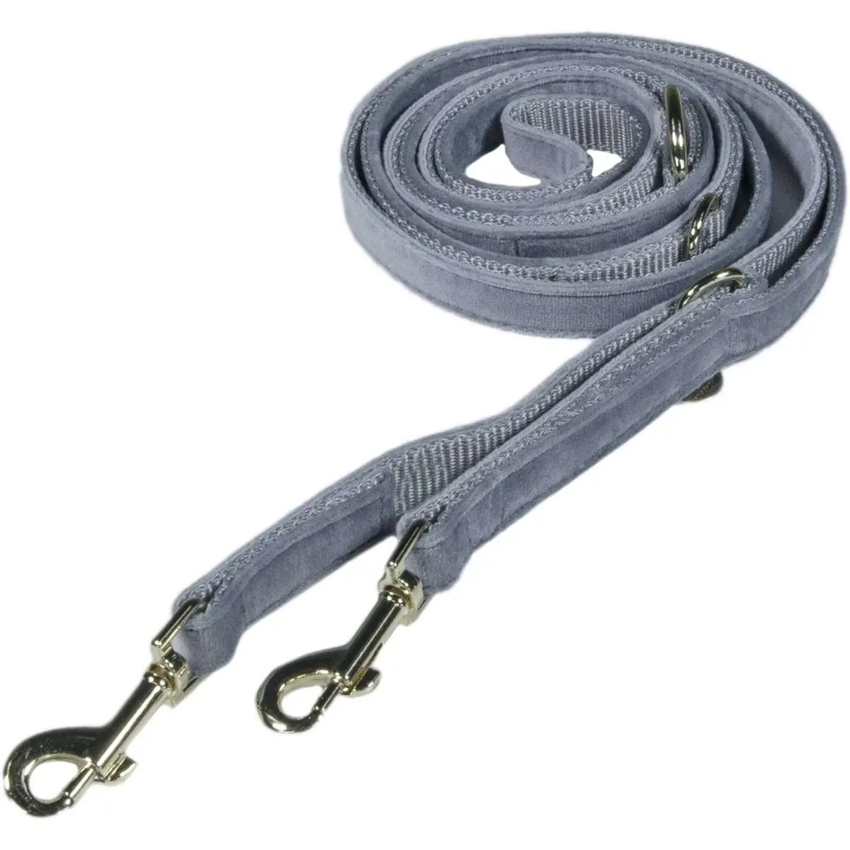 Kentucky Hondenriem Velvet Lichtblauw 1