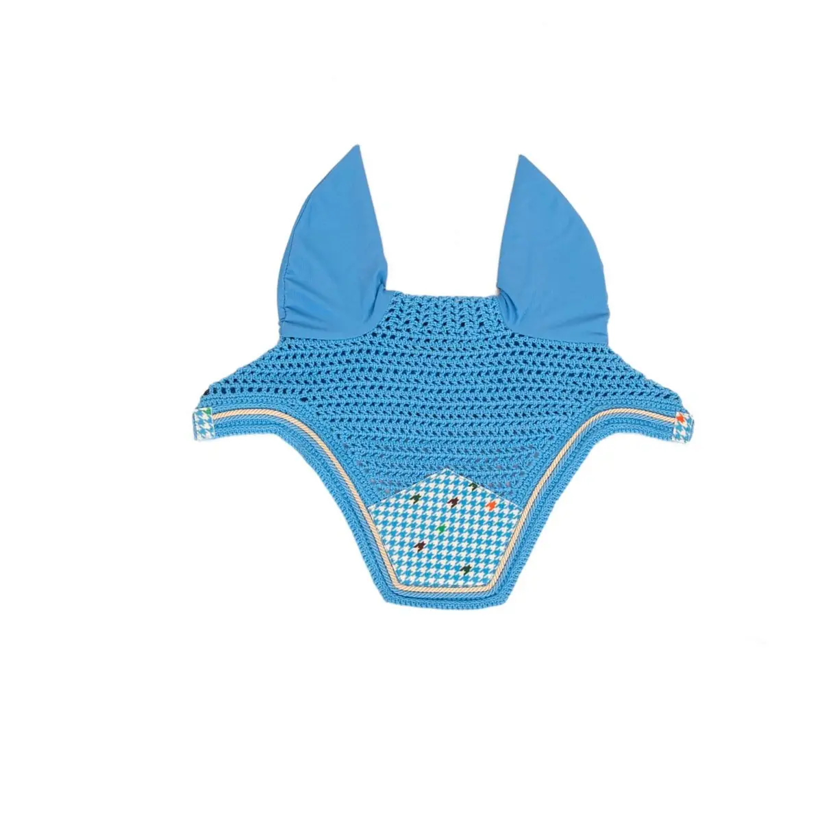 Kentucky Oornetje Wellington Velvet Pied De Poule Navy 1