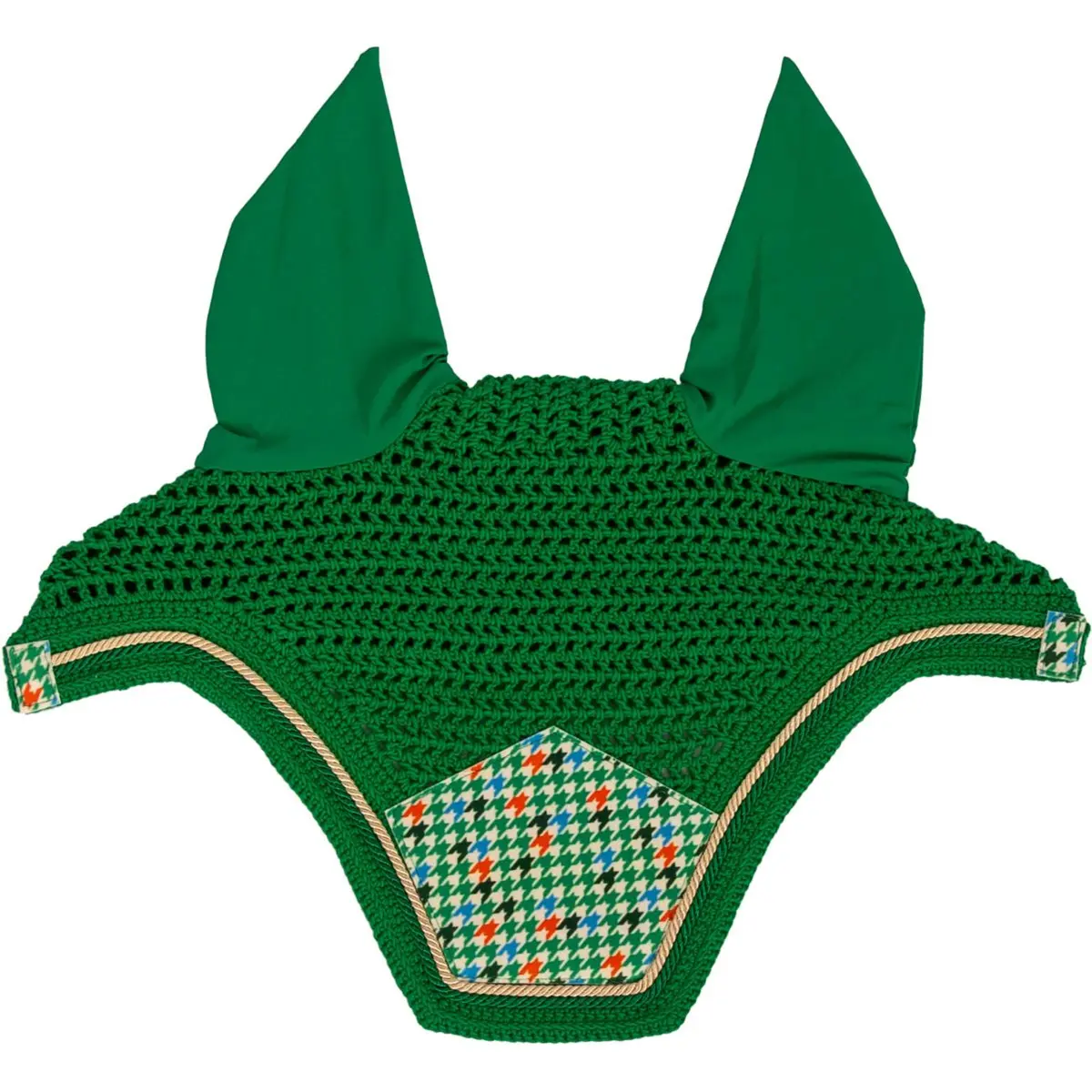 Kentucky Oornetje Wellington Velvet Pied De Poule Licht Groen 1