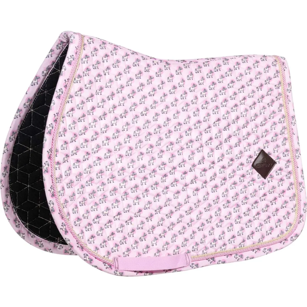 Kentucky Zadeldekje Velvet Sammy Springen Old Rose 1