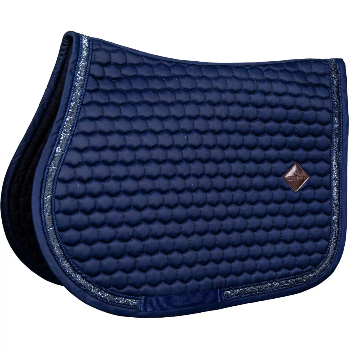 Kentucky Zadeldekje Glitter Navy 1