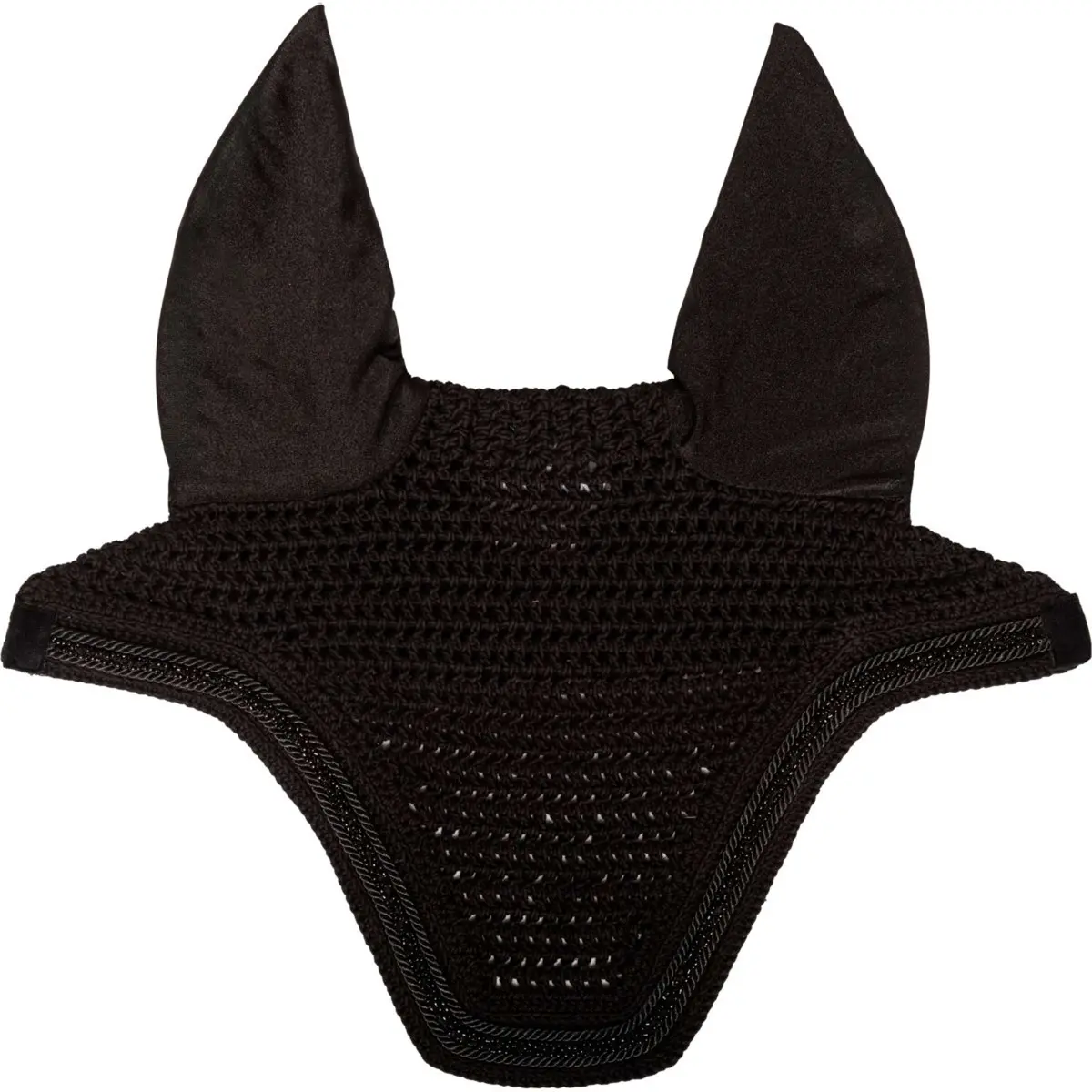 Kentucky Oornetje Wellington Velvet Mini Pearls Zwart 1