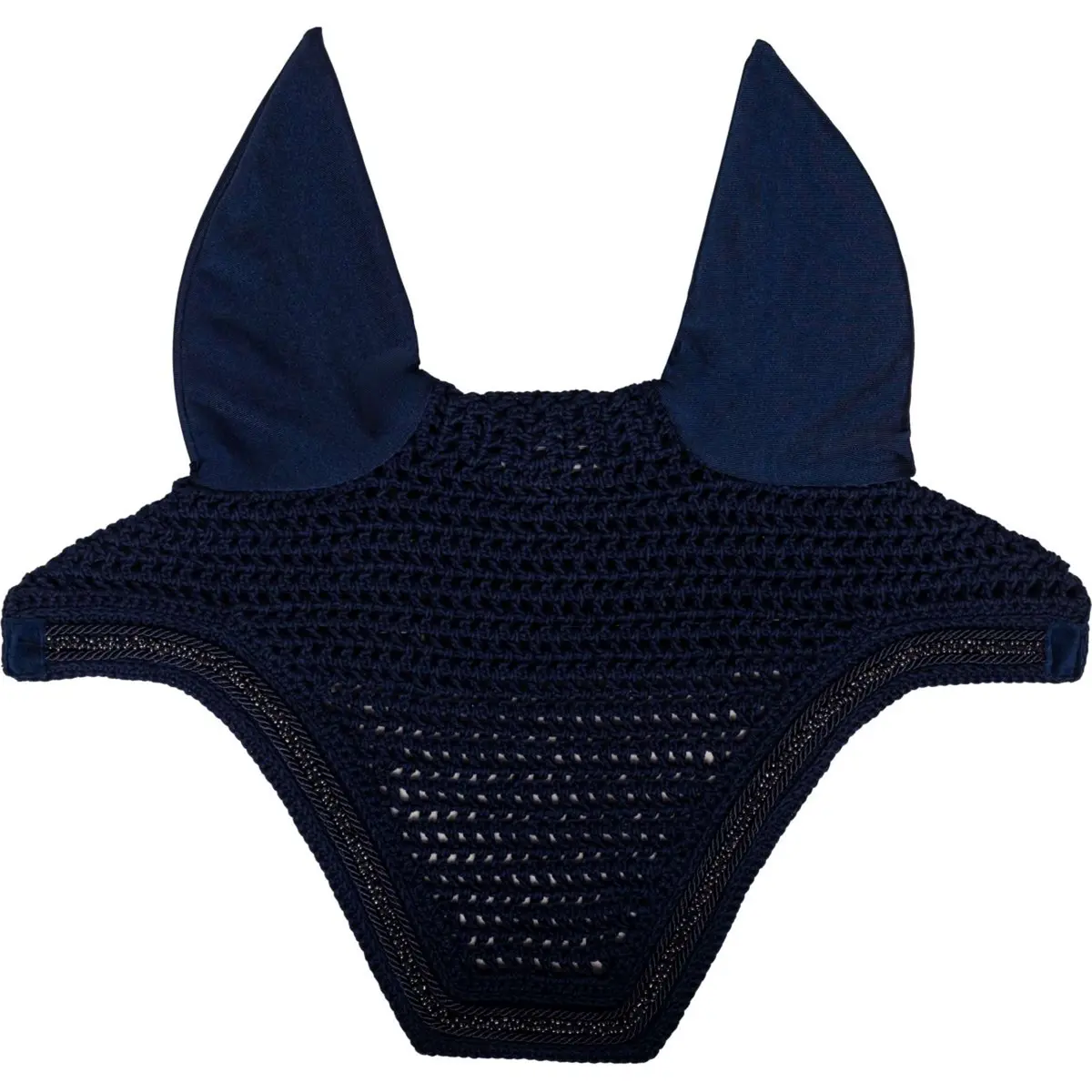 Kentucky Oornetje Wellington Velvet Mini Pearls Navy 1
