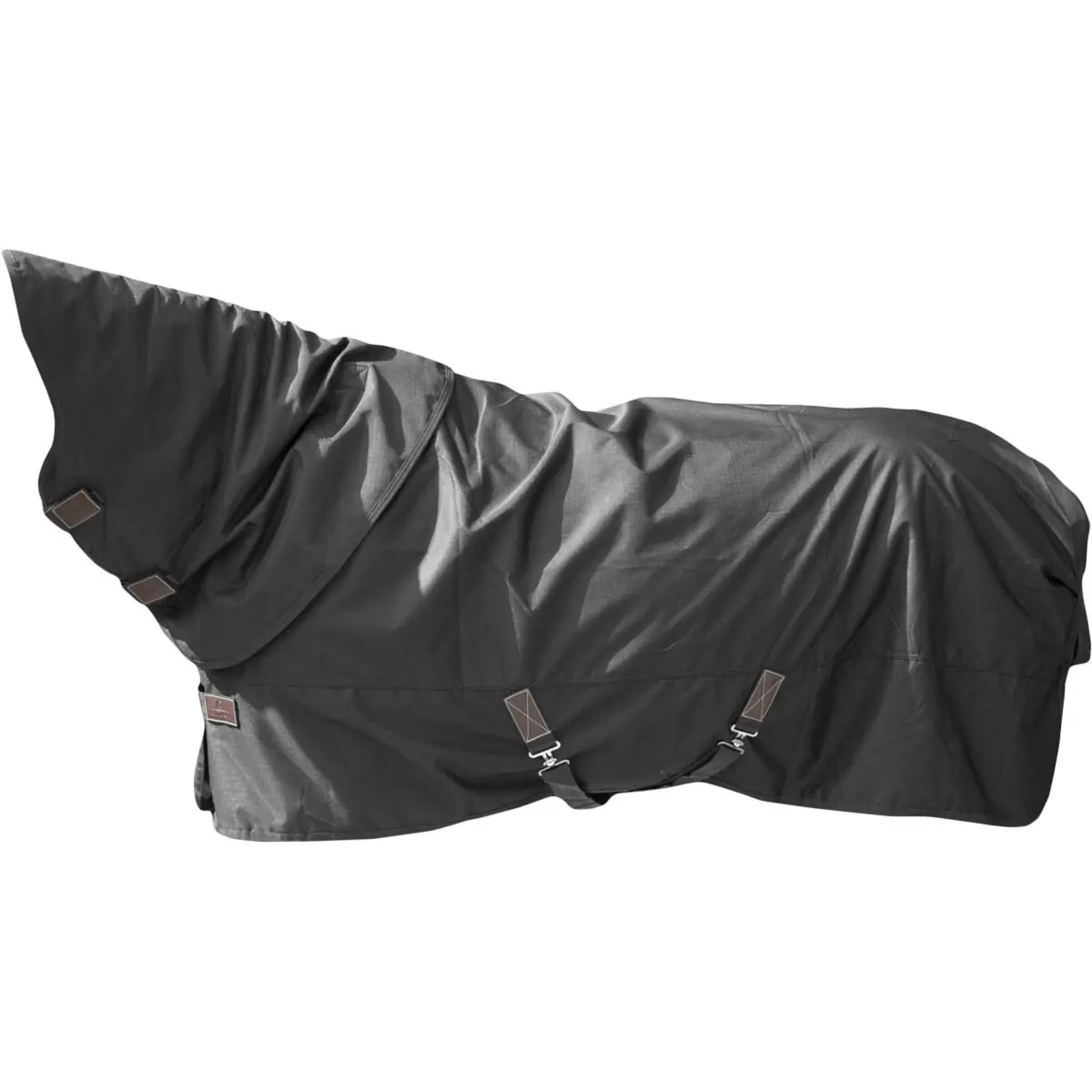 Kentucky Turnout Rug All Weather Quick Dry Fleece With Neck 150G Zwart 1