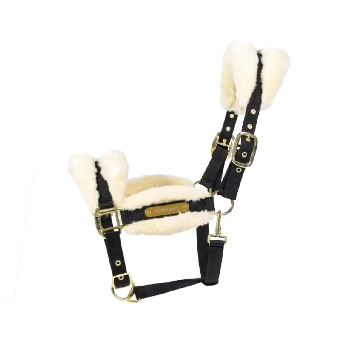 Kentucky Halster Nylon Wol Soft Naturel 1