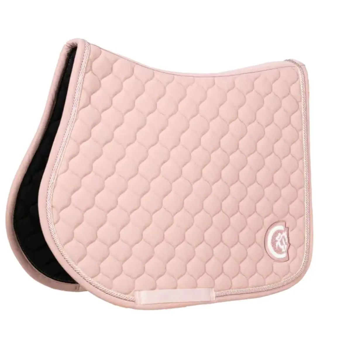 Kentucky Horsewear Zadeldekje Onion Quilt 3D Logo Springen Oudroze 1