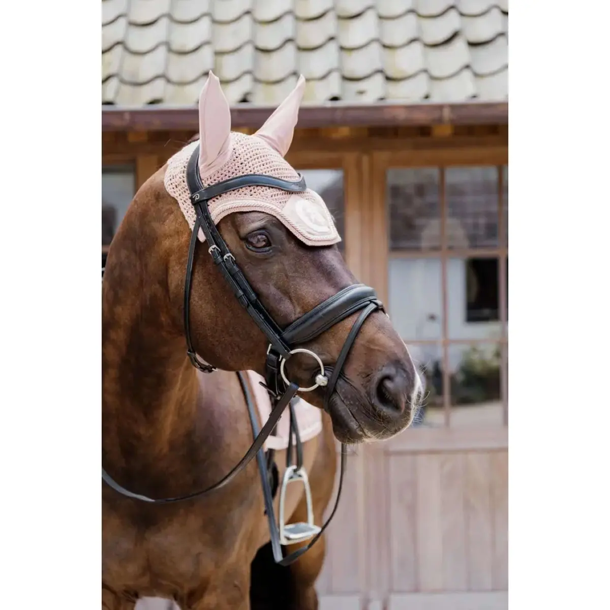 Kentucky Horsewear Oornetje Wellington 3D Logo Oudroze 1