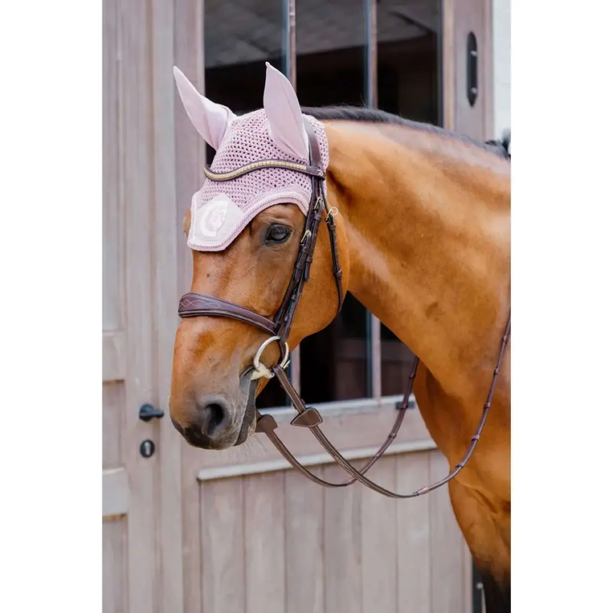 Kentucky Horsewear Oornetje Wellington 3D Logo Licht Roze 1