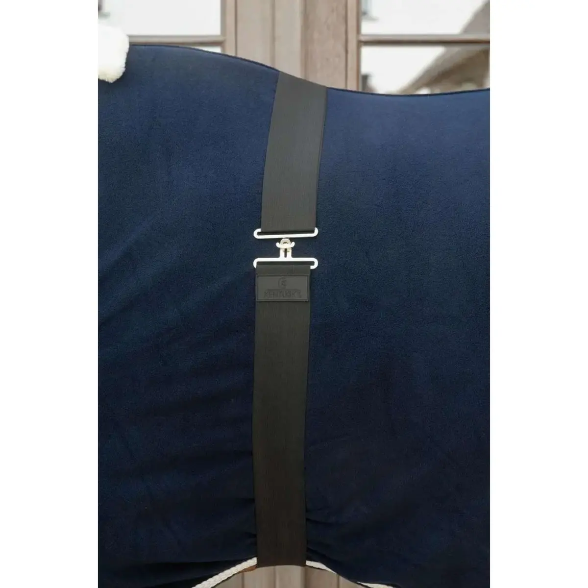 Kentucky Horsewear Dekensingel Elastic Zwart 1