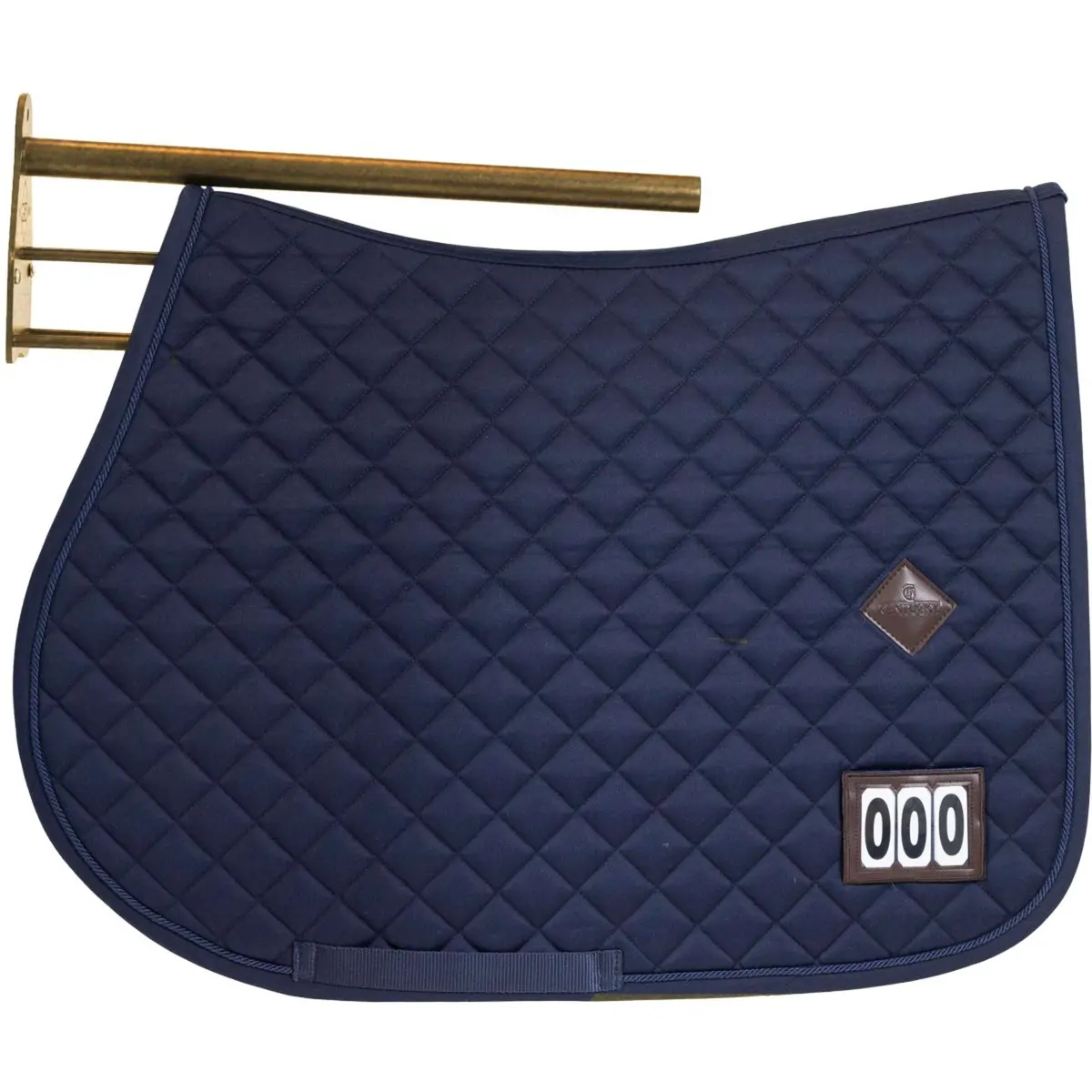 Kentucky Zadelrek Metal Met Dekjeshouder Steel Gold 1