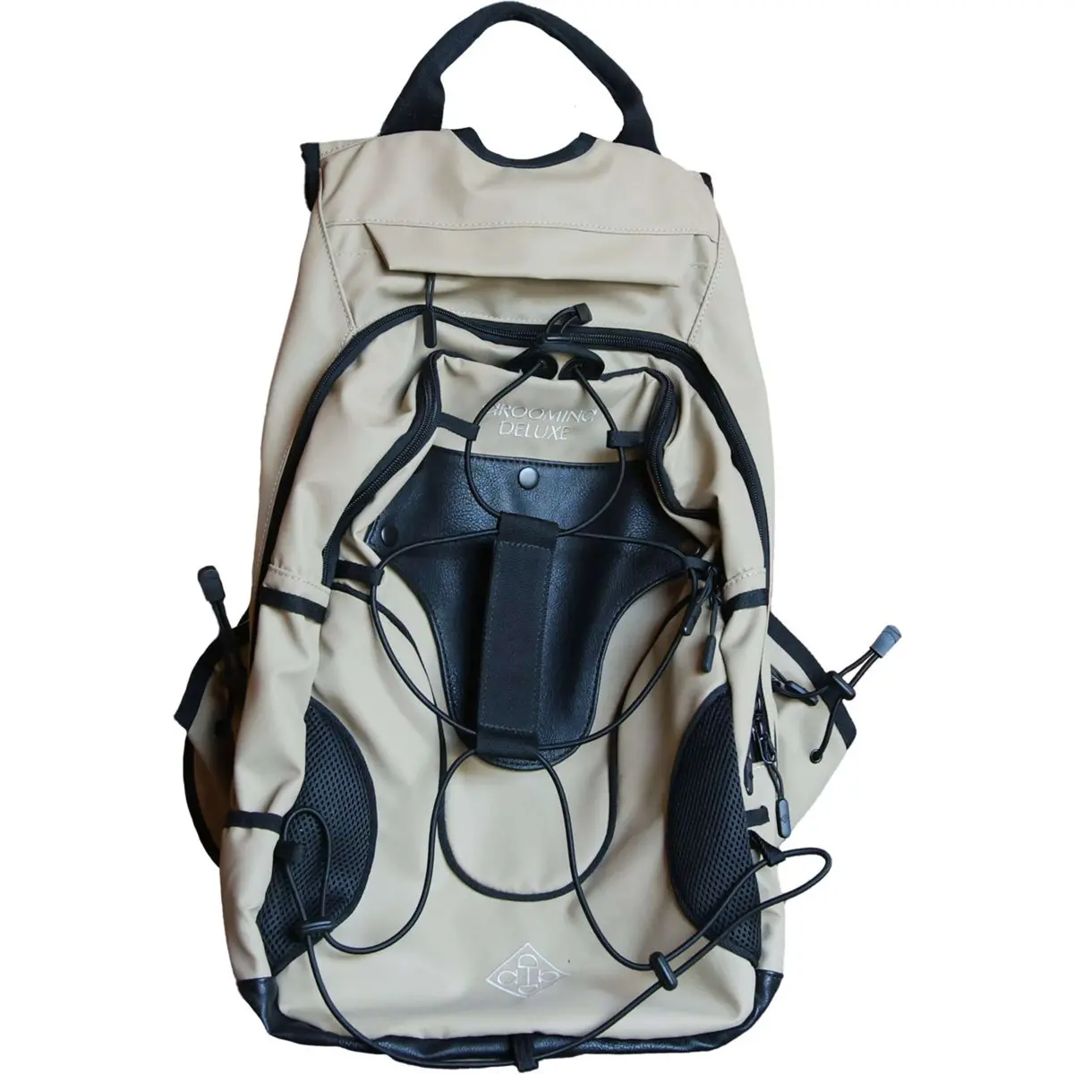 Grooming Deluxe By Kentucky Grooming Backpack Beige 1