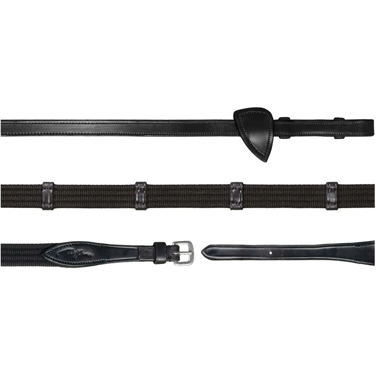 Dyon Teugels 9 Loops New English Collection 5/8 Rubber Zwart 1